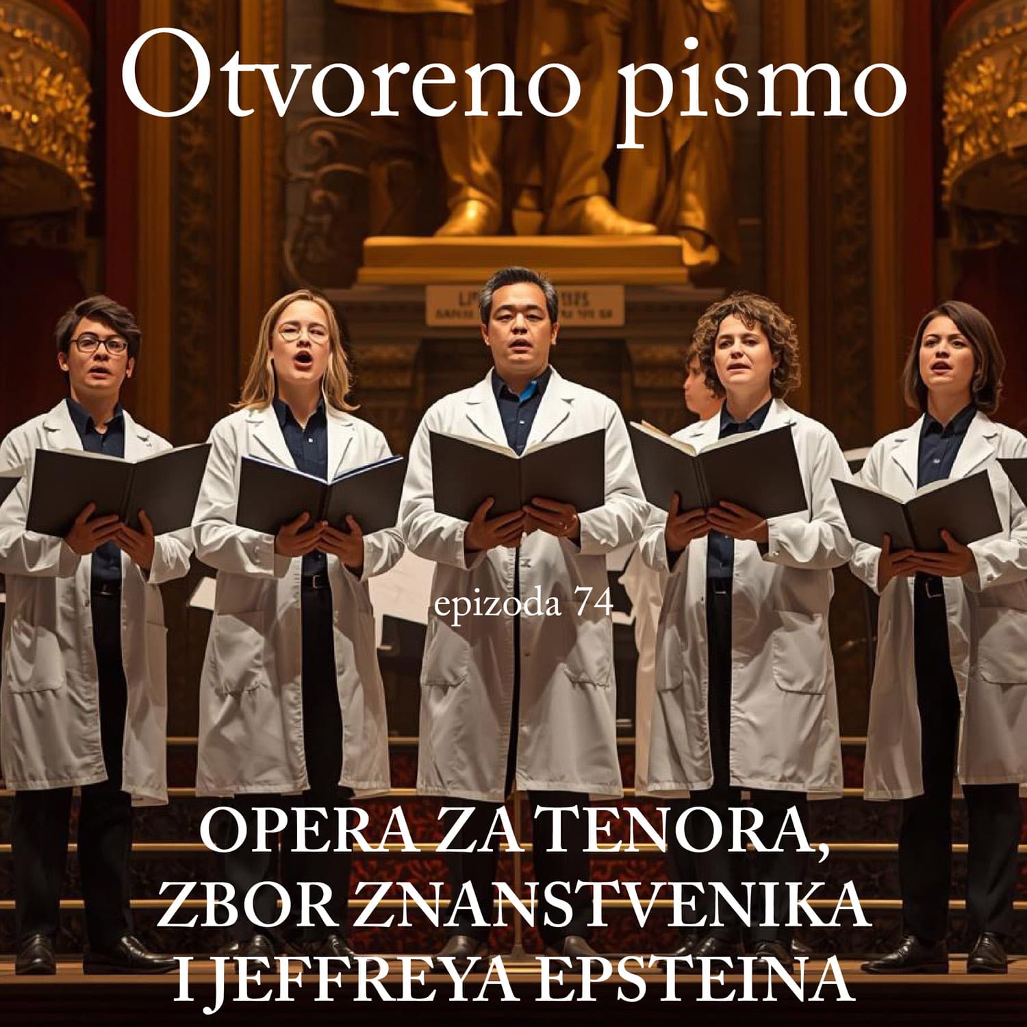 Opera za tenora, zbor znanstvenika i Jeffreya Epsteina