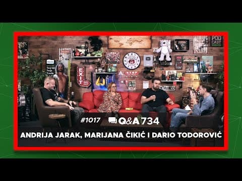 Podcast Inkubator #1017 Q&A 734 - Andrija Jarak, Marijana Čikić i Dario Todorović