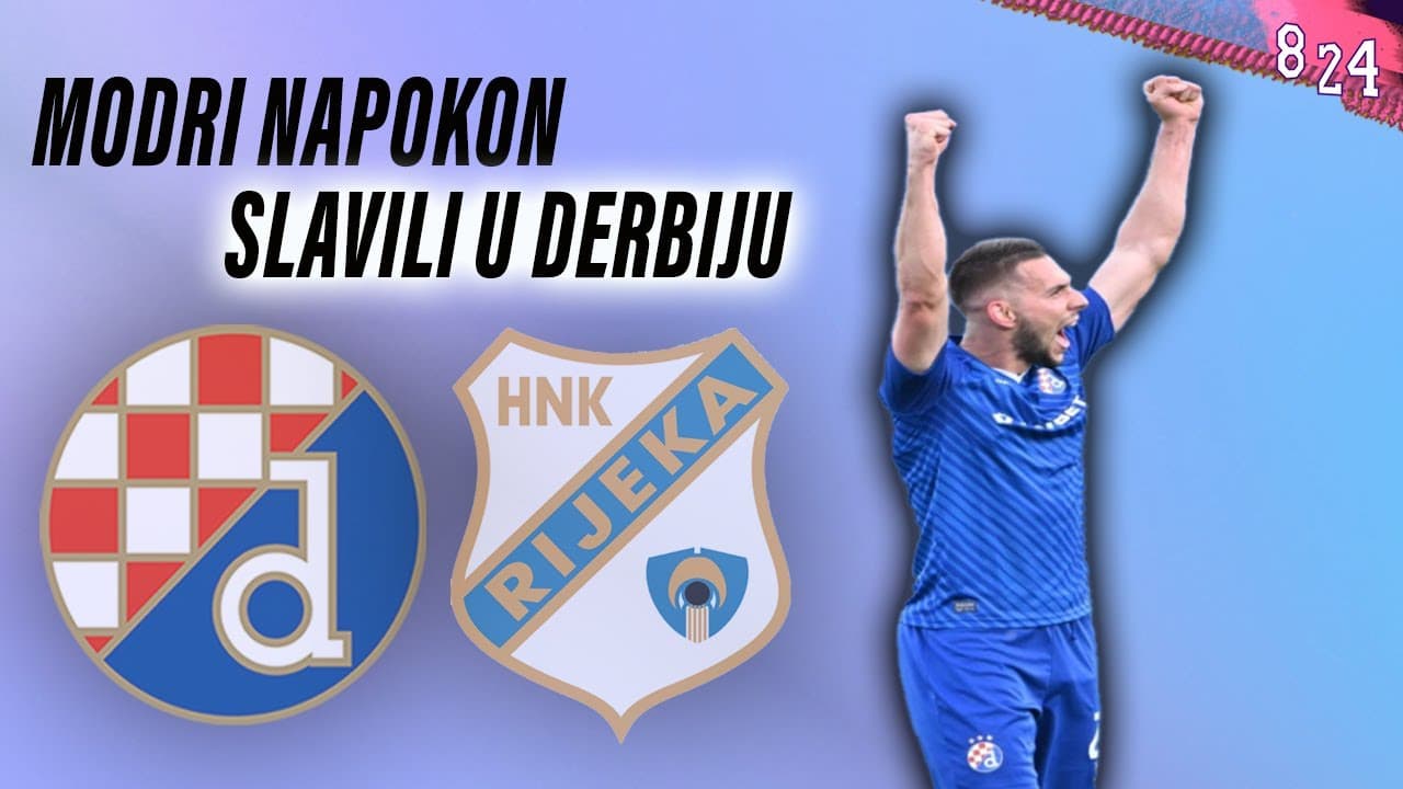Dinamo - Rijeka 1:0 / Dvajsčetvorka #181