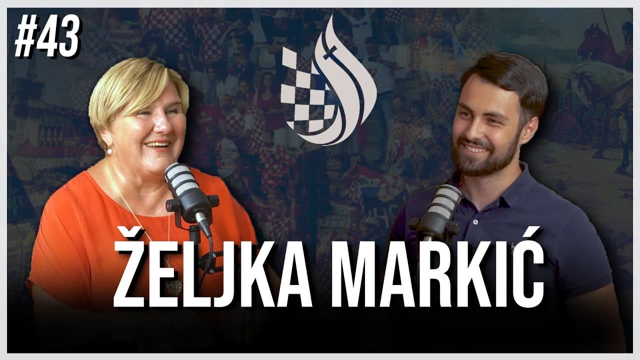 PODCAST #43 - Željka MARKIĆ - RODNA REVOLUCIJA | PRAVO NA ŽIVOT | MOLITVA NA TRGOVIMA