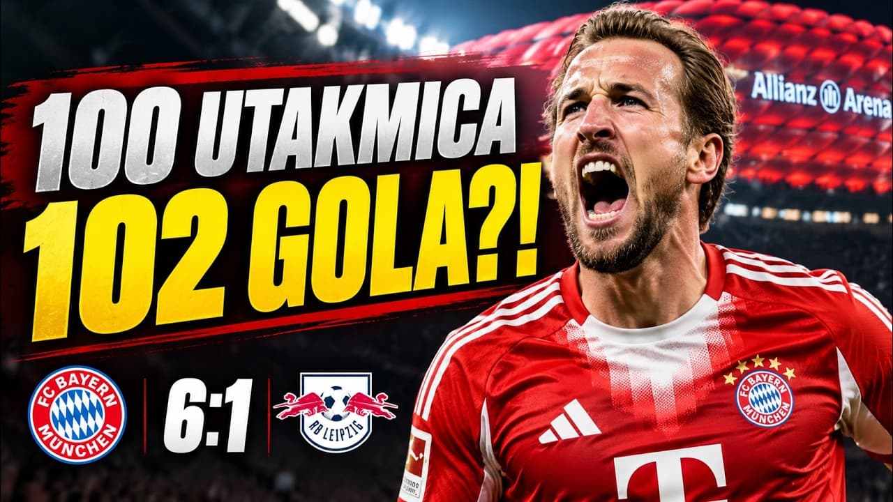 102 GOLA U 100 UTAKMICA?! Kane ruši rekorde