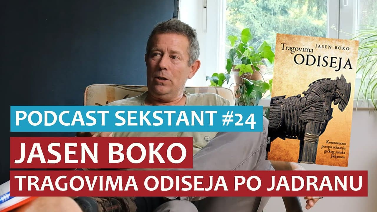 PODCAST SEKSTANT #24 JASEN BOKO - TRAGOVIMA ODISEJA
