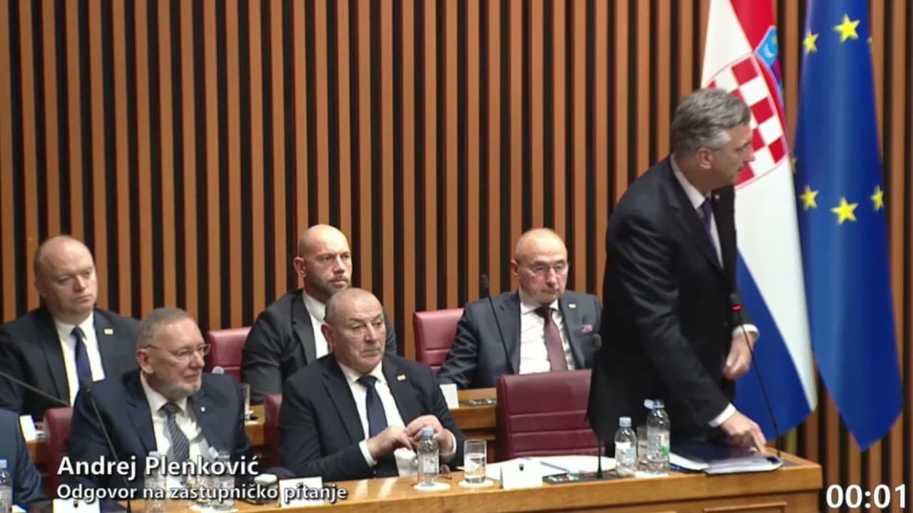 Šok u Saboru Troskot traži zabranu “Antife”,Plenković poručio:Protiv sam zabrana.Javila se i Jeckov
