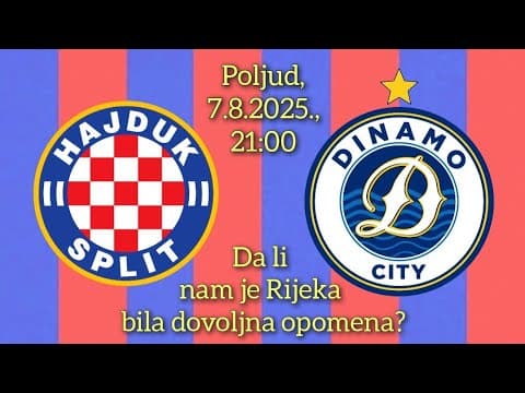 Prgavi live ❤️💙 najava Dinamo citya