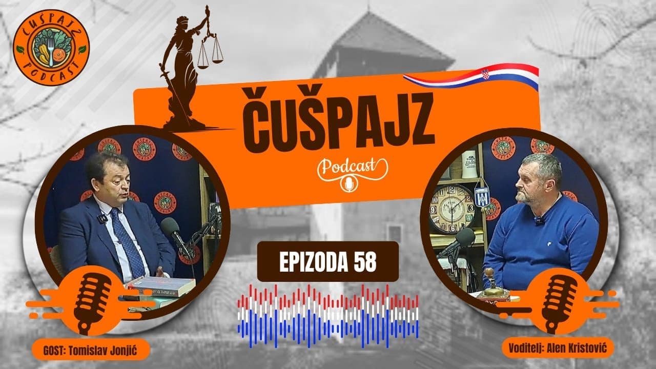 PODCAST  ČUŠPAJZ #58 -Tomislav Jonjić - Zagreb treba vratiti tradicionalnim vrijednostima