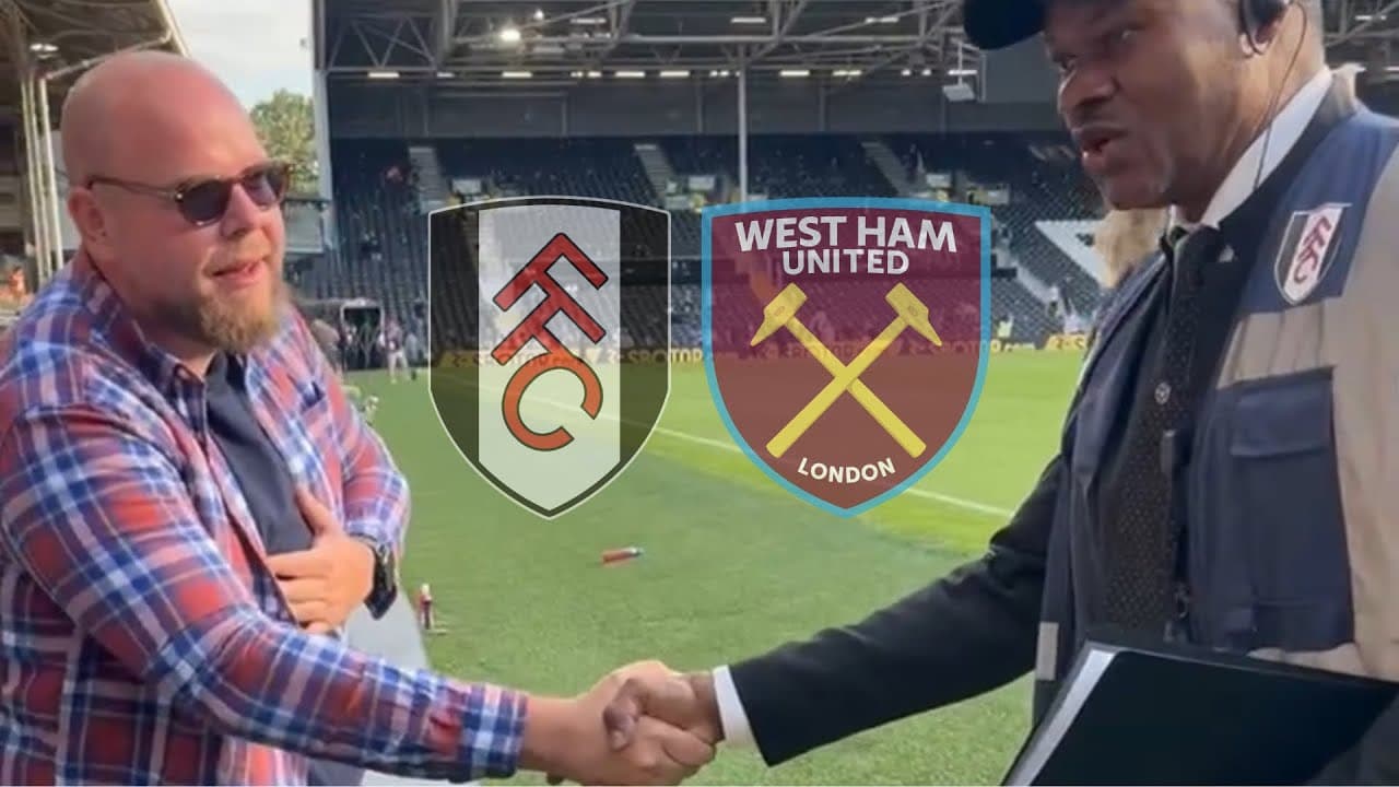 [VLOG] Premier League experience / Fulham - West Ham / Podcast 8 24