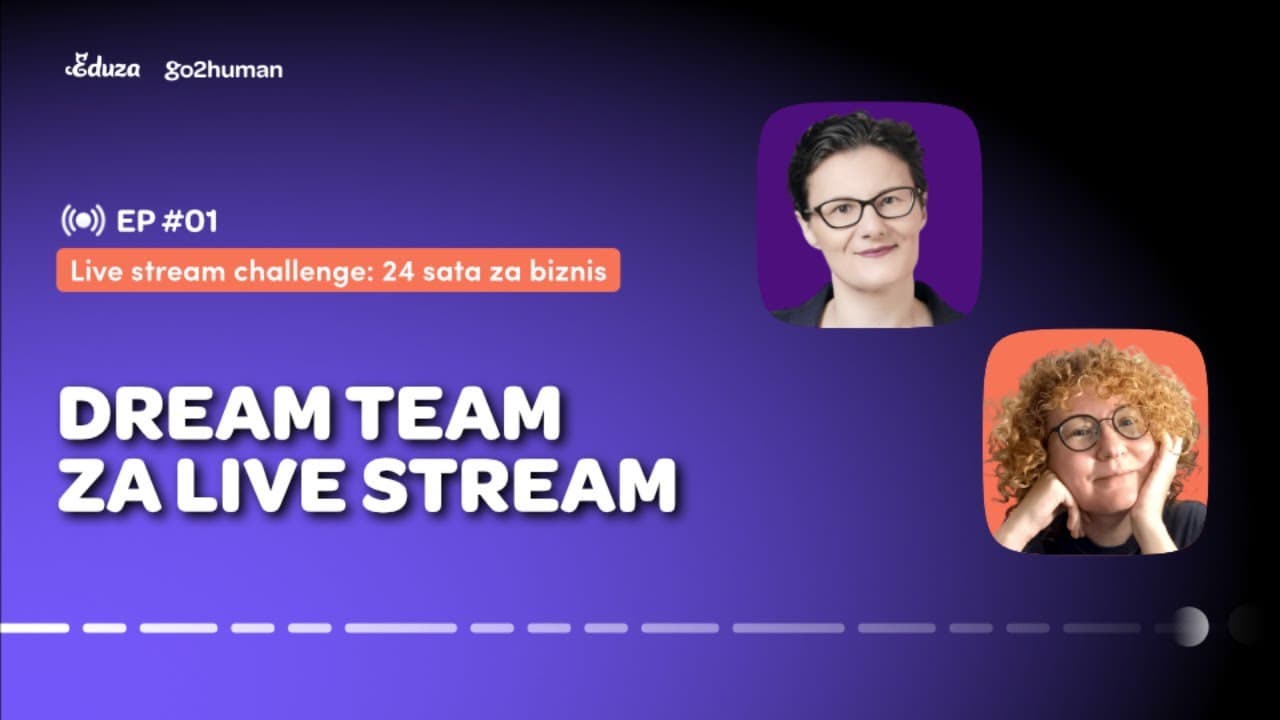 Dream Team za Live Stream | Live stream challenge: 24 sata za biznis