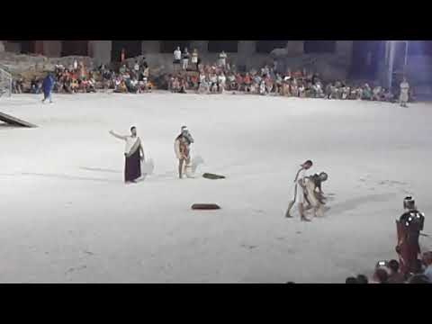 Spectacvla Anticva – borbe gladijatora u Areni (gladiator fights in the Arena) #pula #croatia