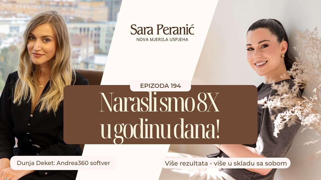 Skalirali smo 8X: evo gdje su bile prepreke | Dunja Deket | Andrea360 softver