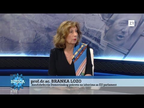 BUJICA 27.05.2024. BRANKA LOZO - NA UDARU UDBE OD 80-ih DO DANAS: Duboka država mora biti poražena!