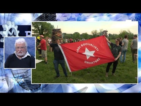 BUJICA 08.05.2023. SNIMKE SKANDALA NA TRNJANSKIM KRESOVIMA! Mateš: “Oslobodili” su Zagreb od Hrvata!
