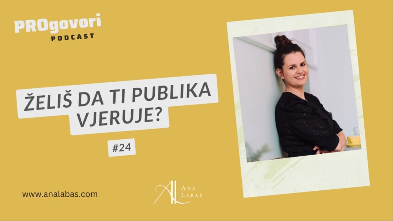 Kako da ti tvoja publika vjeruje? | 5 načina kako pojačati uvjerljivost u javnom nastupu