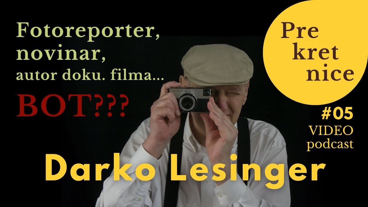 Četvrto desetljeće uspješne karijere: Darko Lesinger, fotograf, novinar, autor dok. filma