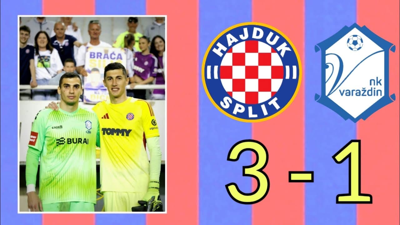 Braća za HNL povijest ❤️💙 Hajduk konačno dobio Varaždin 🤍 Prgavi podcast