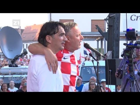 DOČEK ZLATKA DALIĆA U VARAŽDINU! (Bujica SPECIJAL 18.07.2018.)
