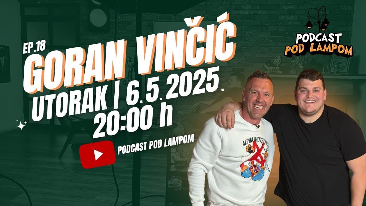Podcast Pod Lampom - ep.18 - Goran Vinčić