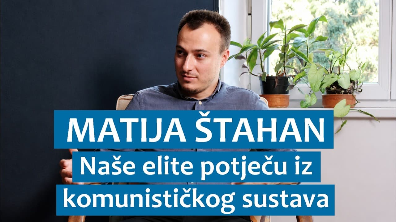 Matija Štahan: Naše elite potječu iz komunističkog sustava
