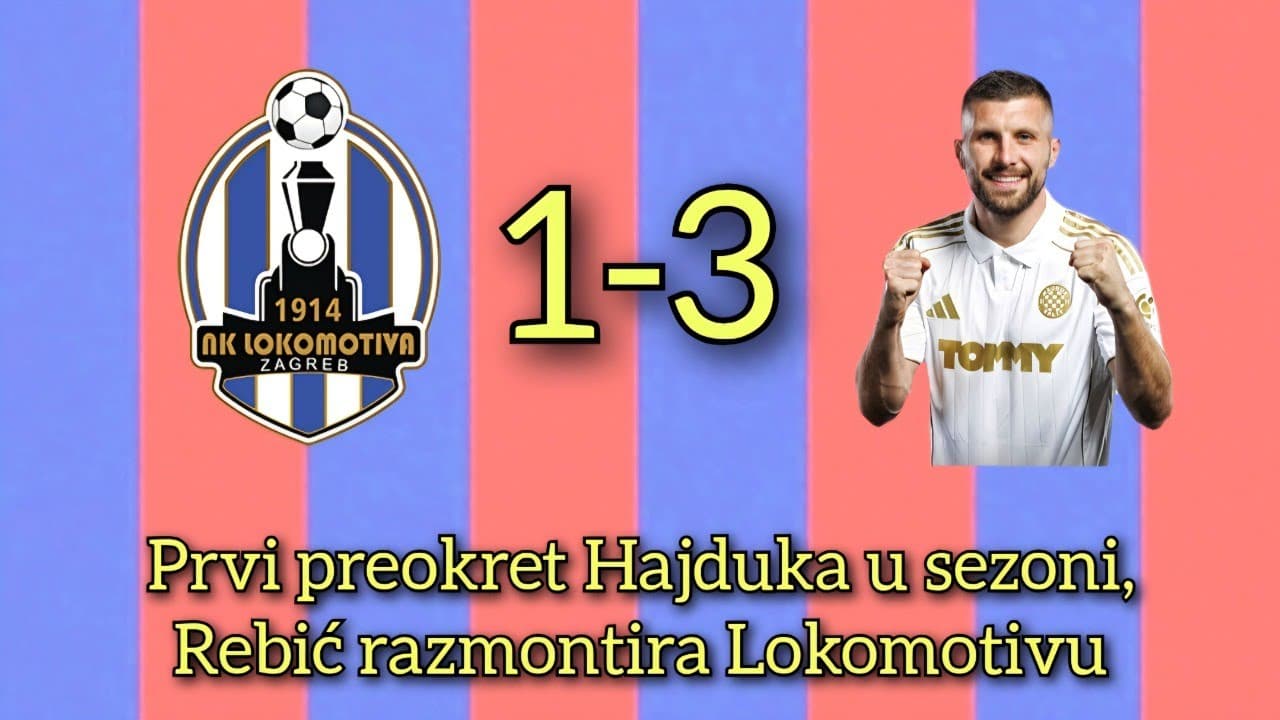 Rebićeva simultanka! 🤍 Hajduk dominantan ❤️💙 Prgavi live