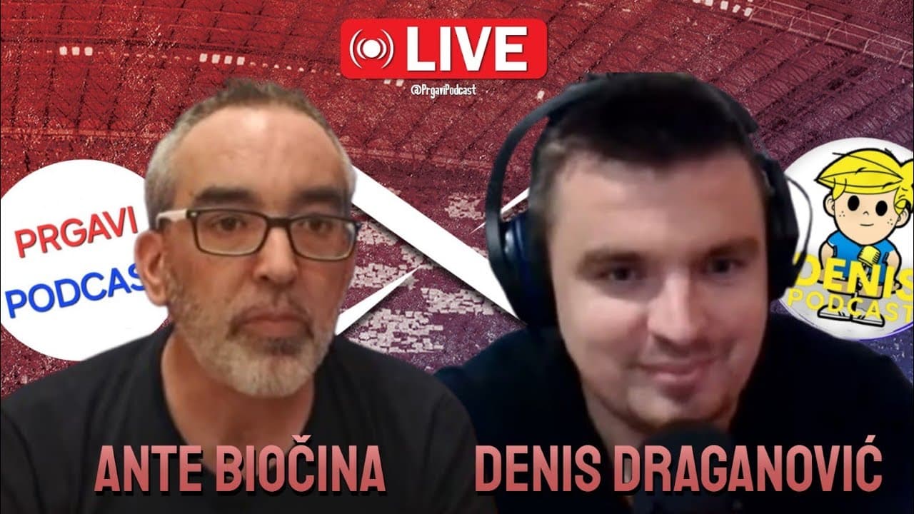 Prgavi live #12 sa gostom Denisom Draganovićem, autorom Denis podcasta