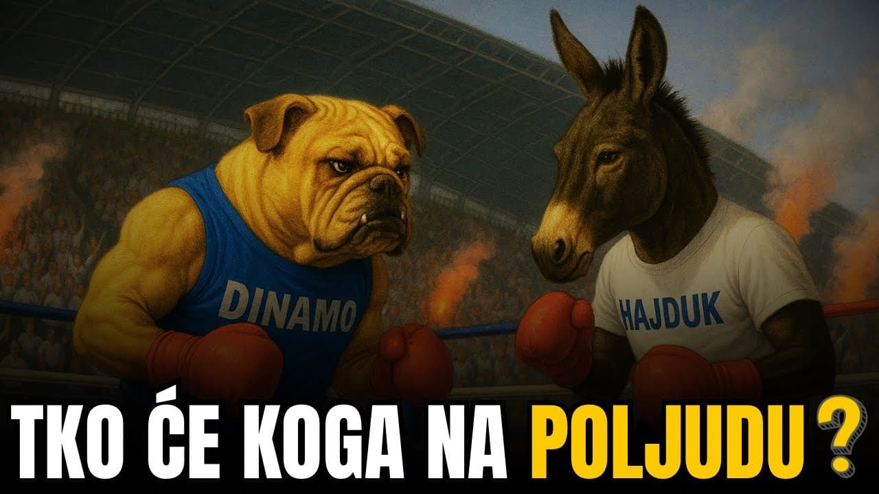 HAJDUK vs DINAMO! UTAKMICA NA RUBU...