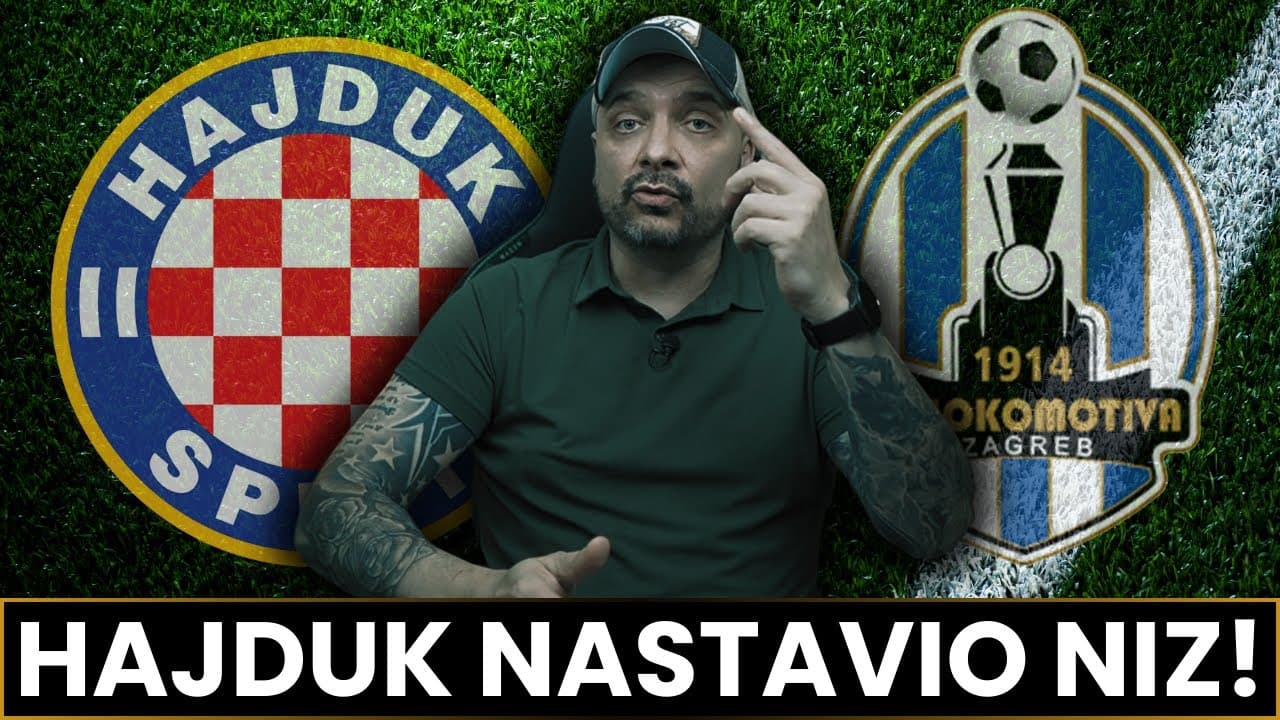 HAJDUK vs LOKOMOTIVA 2:1! HAJDUK POVEĆAO PRITISAK NA KONKURENCIJU!
