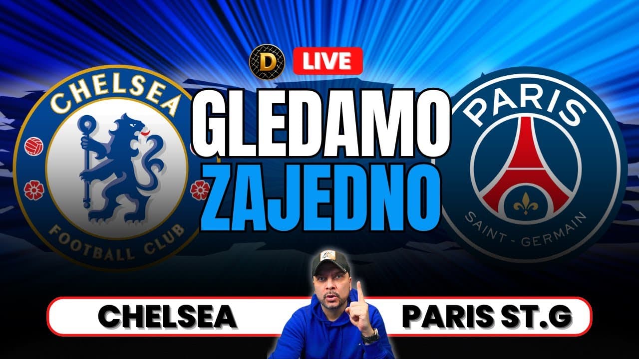 CHELSEA vs PSG 3:0 (LIVE)! FINALE SVJETSKOG KLUPSKOG PRVENSTVA!