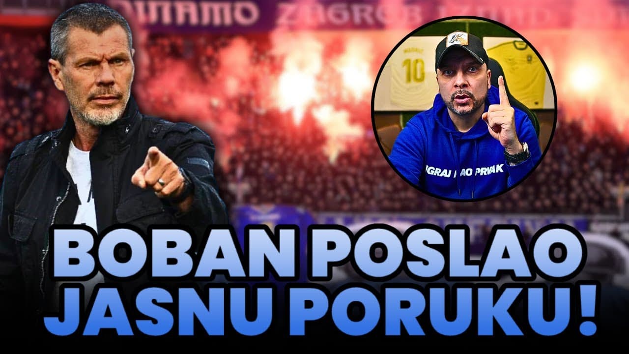 PORUKA BOBANA SVIMA KAKO ĆE DINAMO FUNKCIONIRAT!