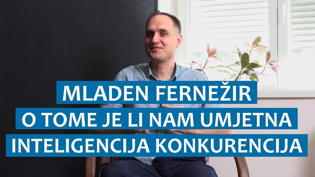 Mladen Fernežir o tome je li nam umjetna inteligencija konkurencija