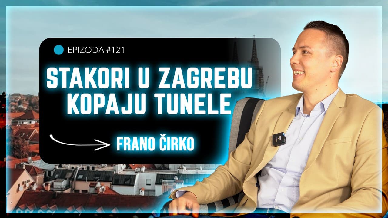 FRANO ČIRKO - Zagreb je opterećen problemima  PODCAST ČUŠPAJZ  #121