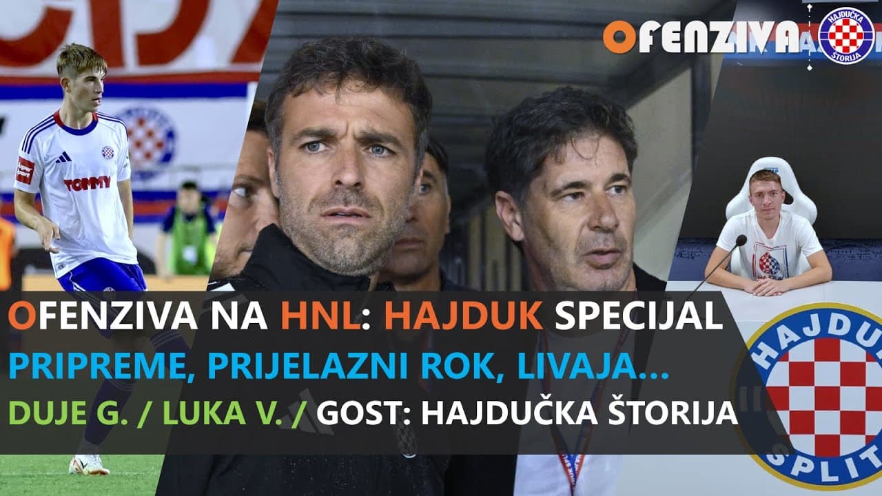 OFENZIVA NA HNL - Hajduk specijal - Gost: @Hajdučkaštorija