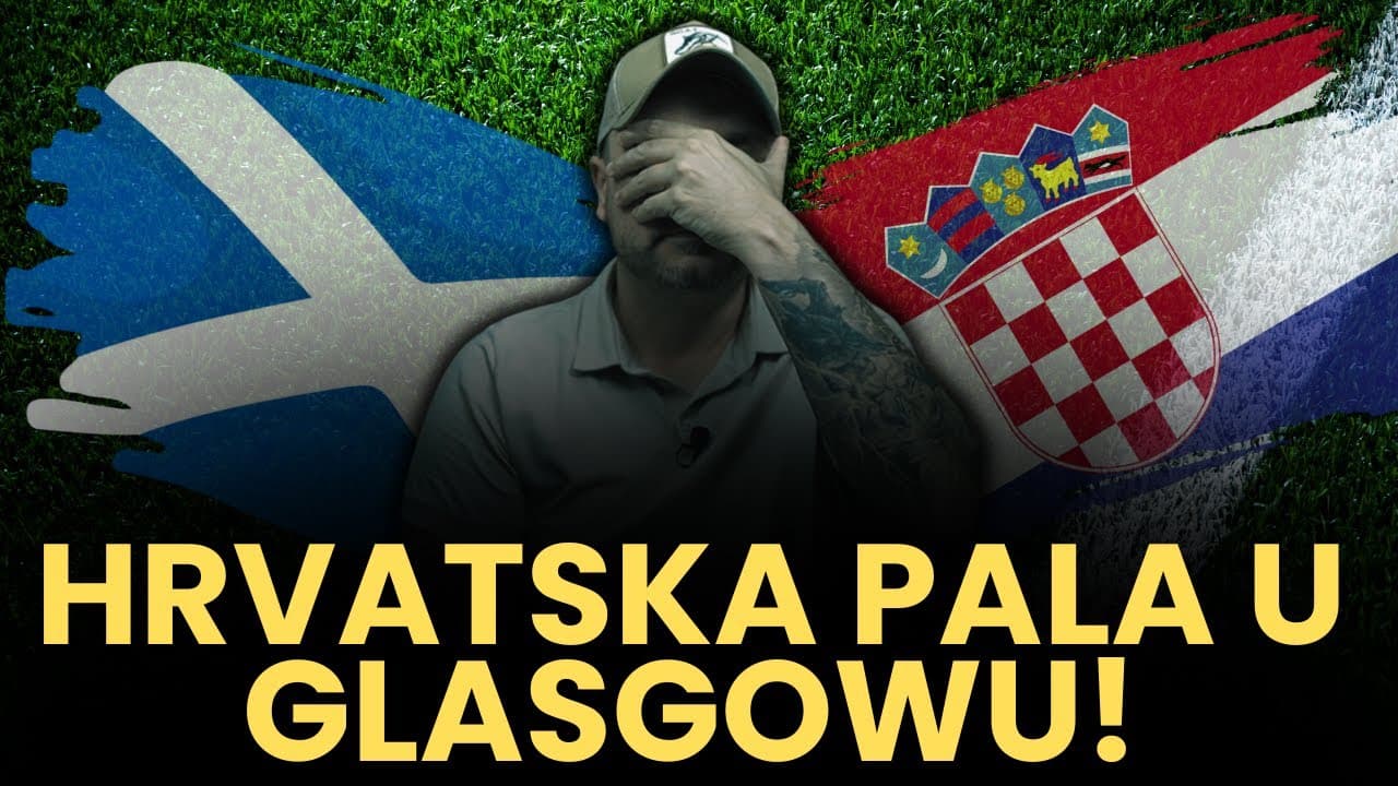 ŠKOTSKA vs HRVATSKA 1:0! HRVATSKOJ VISI PROLAZAK DALJE!