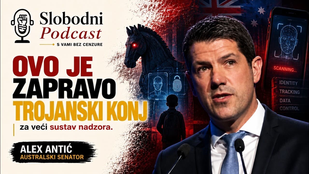 Zaštita djece ili digitalni identitet | Alex Antić, SLOBODNI podcast #158