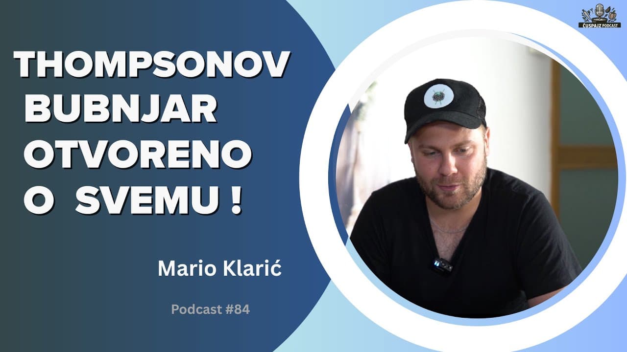 PODCAST ČUŠPAJZ #84 -  Mala smo zemlja ,hrabri smo ponosni smo  i nikome ne štetimo! - MARIO KLARIĆ