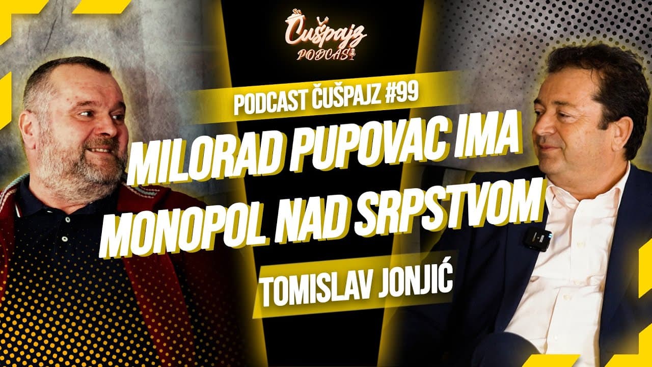 TOMISLAV JONJIĆ - Vlast u Zagrebu opstruira rad oporbe u Skupštini - PODCAST ČUŠPAJZ #99