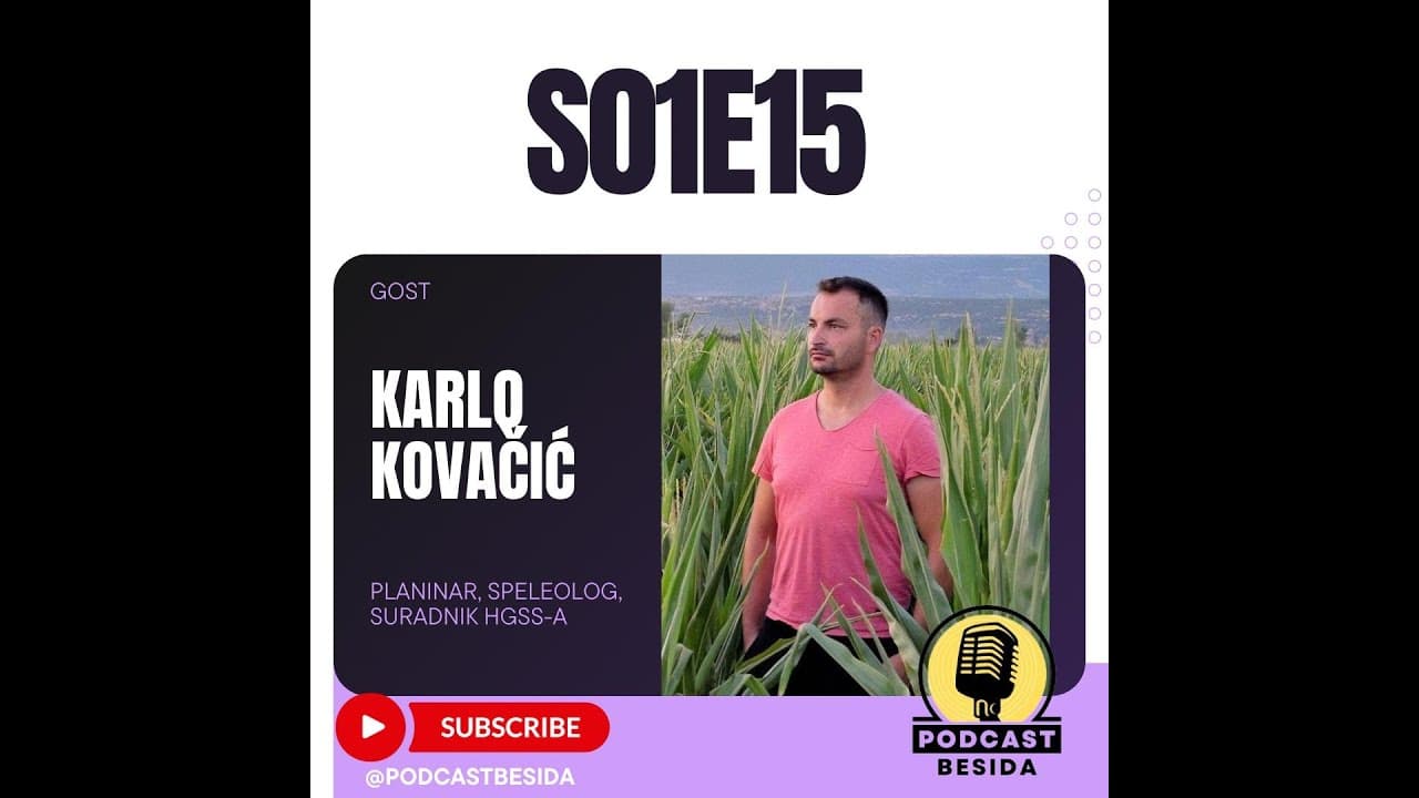 Podcast Besida #15 / Karlo Kovačić: “Dobio sam borbu s karcinomom koju bi rijetko tko preživio.”