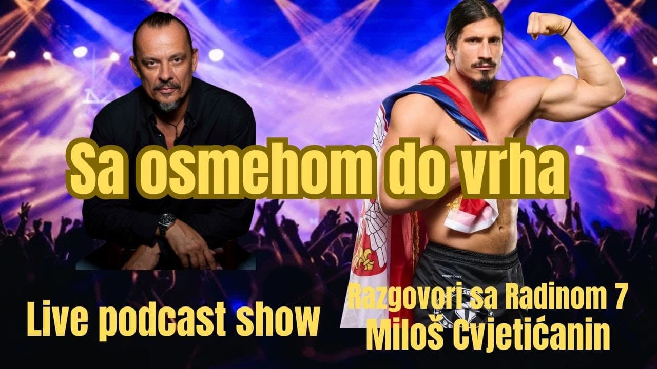 MILOŠ CVJETIĆANIN - Kako se ide od propaliteta do šampion - Razgovori sa Radinom