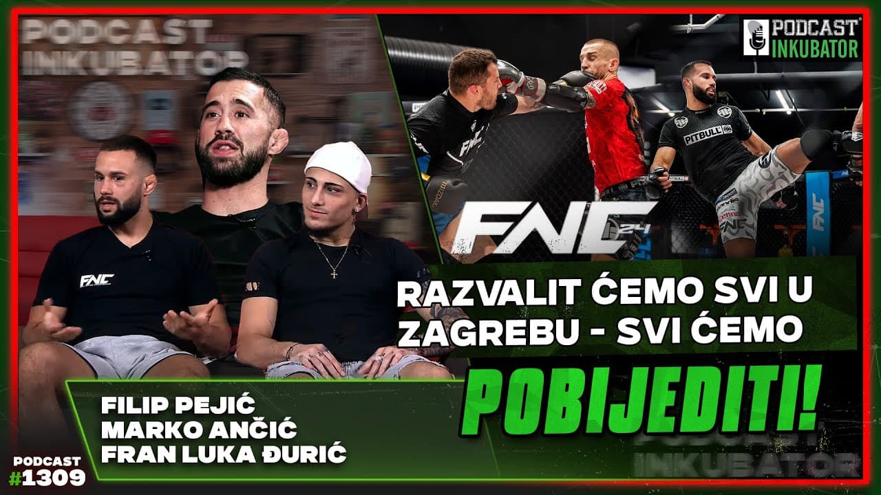 Podcast Inkubator #1309 -Filip Pejić, Fran Luka Đurić i Marko Ančić