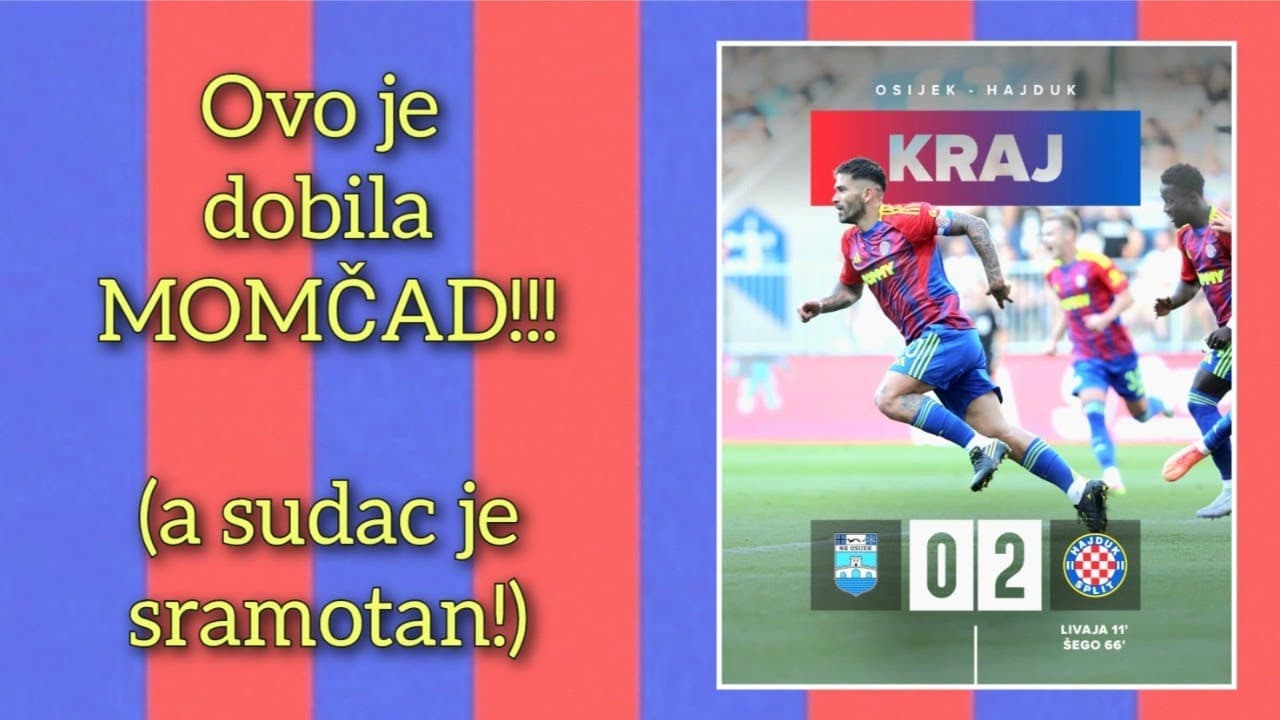 Prgavi live ❤️💙 velika pobjeda momčadi u Osijeku!