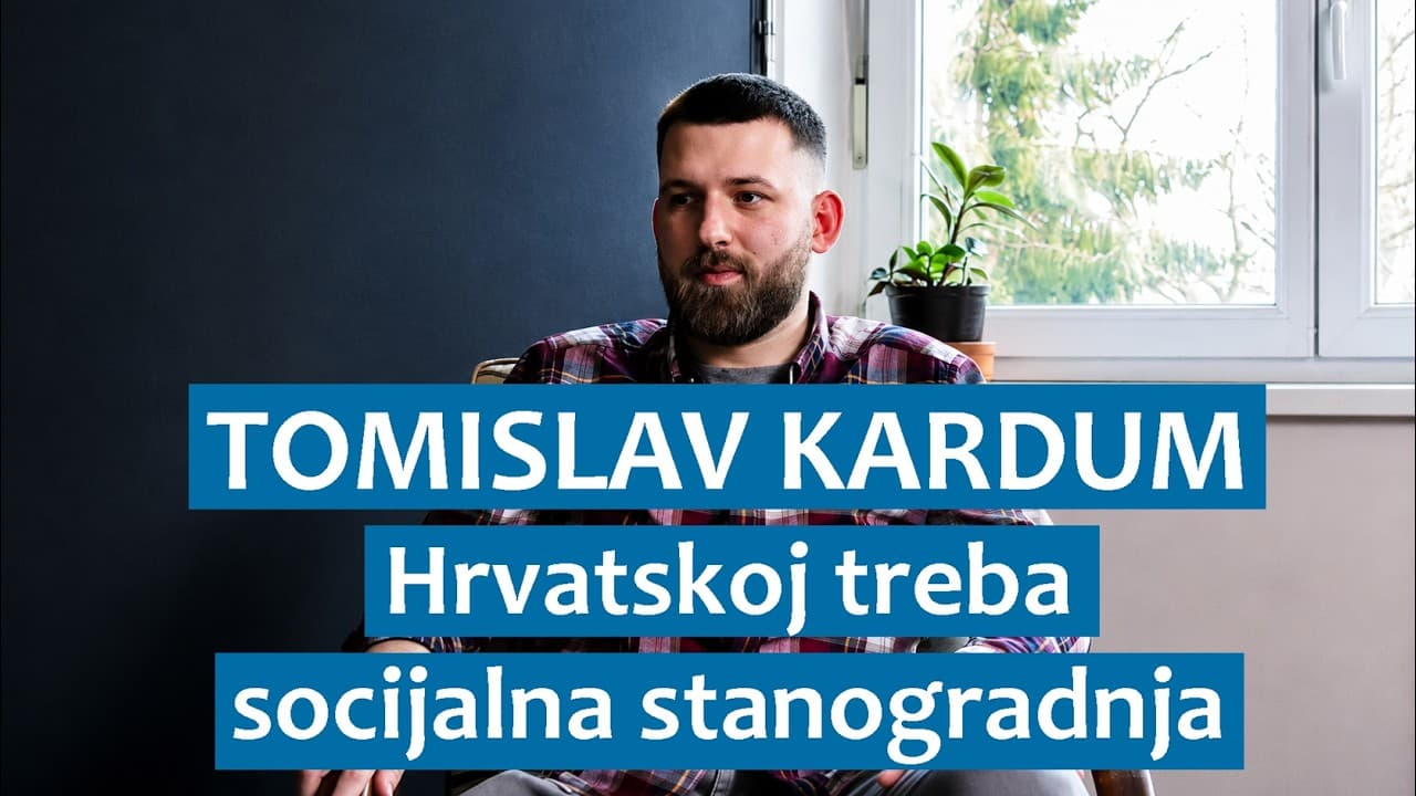 Tomislav Kardum: Hrvatskoj treba socijalna stanogradnja