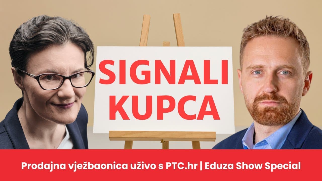 Kako prepoznati signale kupca? | Prodajna vježbaonica uživo s PTC.hr