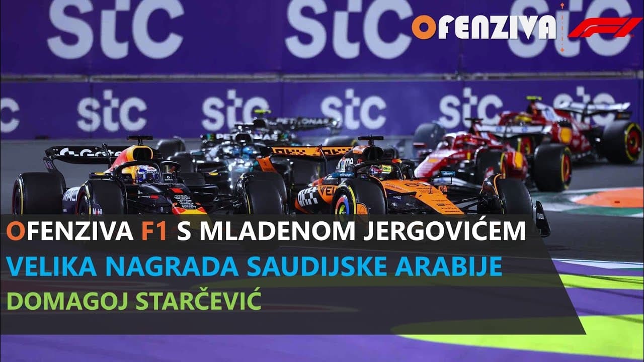 Ofenziva F1 s Mladenom Jergovićem: Velika nagrada Saudijske Arabije