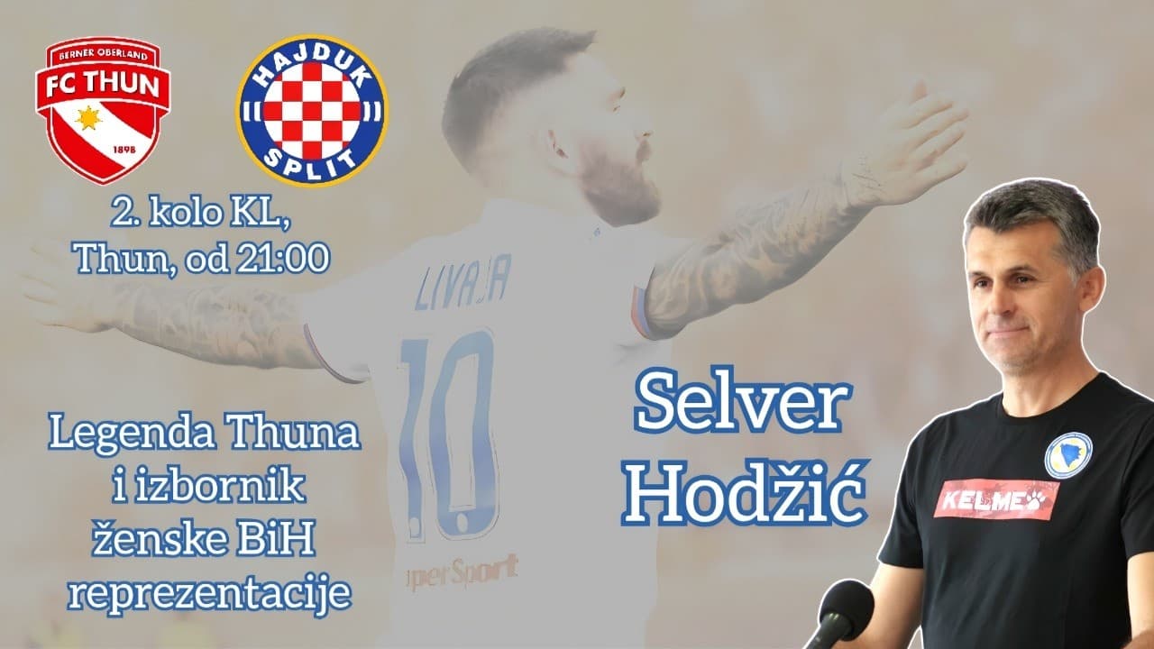 Selver Hodžić, legenda Thuna ❤️💙 najava utakmice 🤍 Prgavi podcast