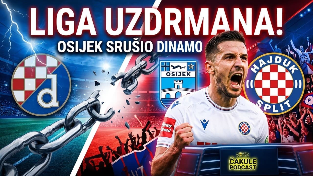 Potop Dinama i Hajdukov uspon: Analiza 7. kola SHNL-a | Gost: Mario