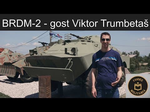 BRDM-2 - gost Viktor Trumbetaš