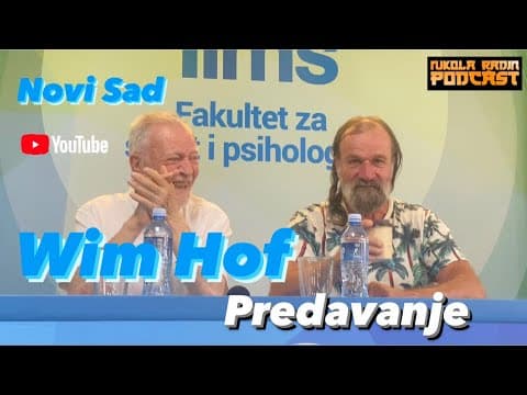 Wim Hof predavanje Novi Sad