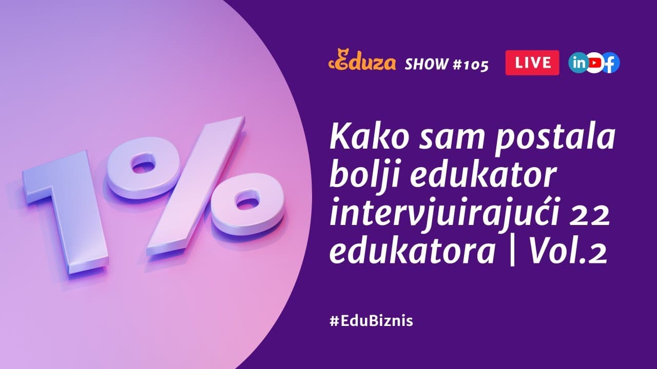 Kako sam postala bolji edukator intervjuirajući 22 edukatora: Vol.2 | #105