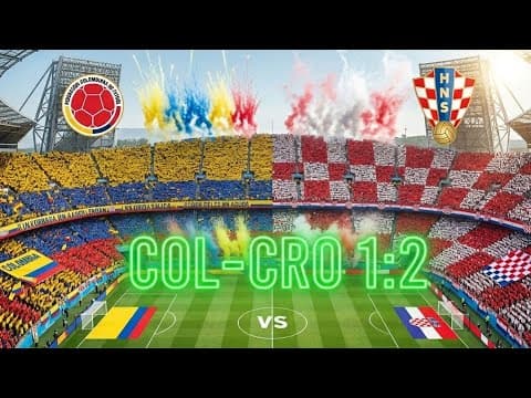 Luka Modrić Respect! COL-HRV 1:2 +Gost Navijač HR Dalil iz Floride+HNL CAKULE