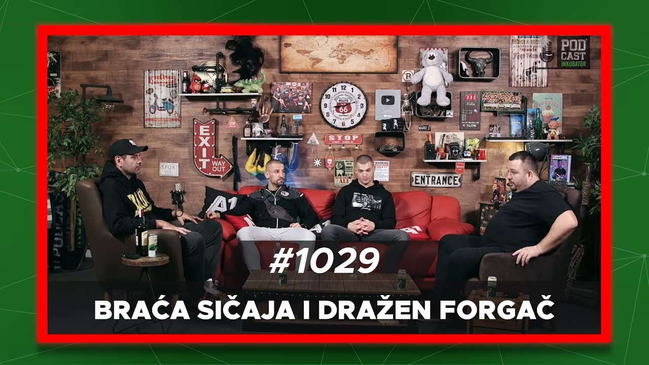 Podcast Inkubator #1029 - Marko, Braća Sičaja i Dražen Forgač