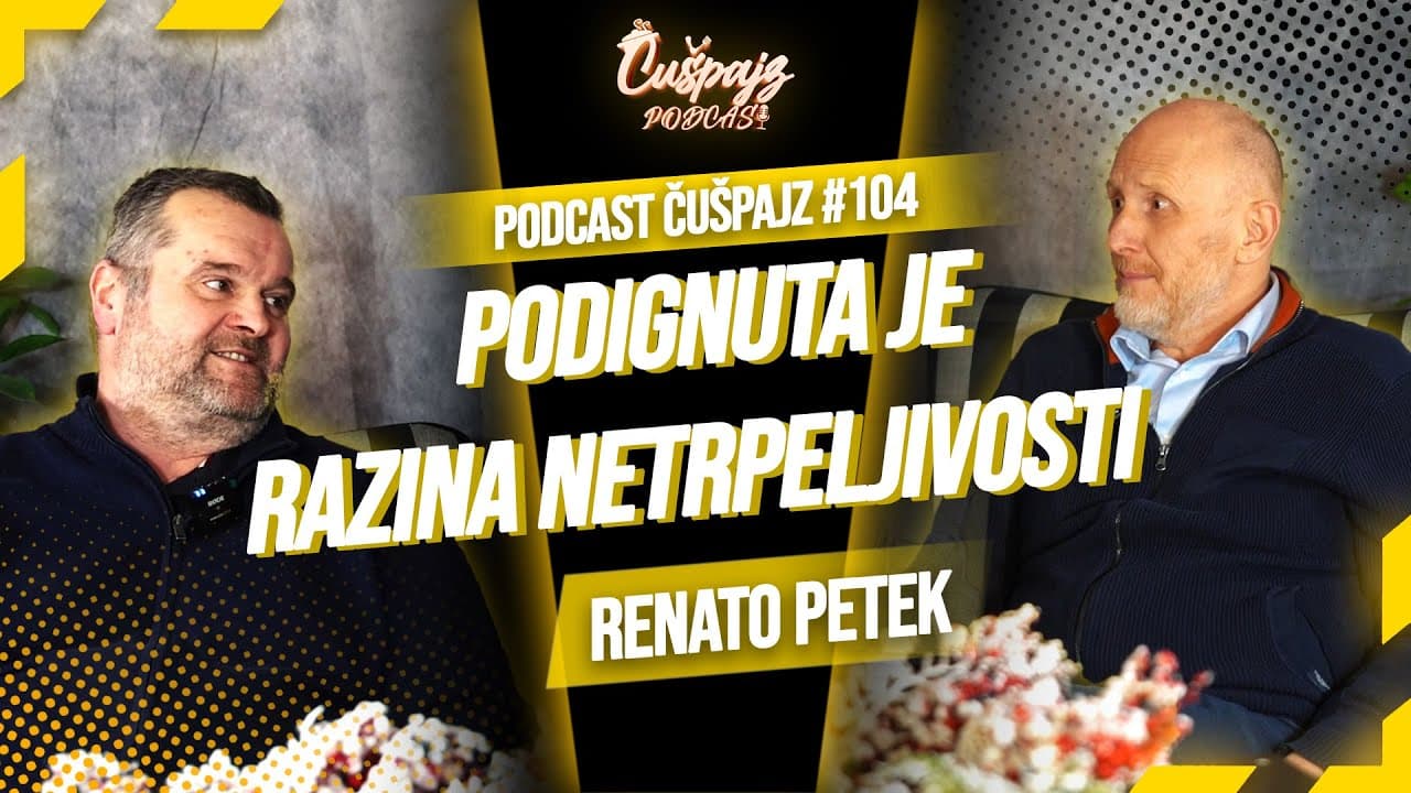 RENATO PETEK - Nisam želio trošiti vrijeme na unutrarstranačke bitke - PODCAST ČUŠPAJZ #104