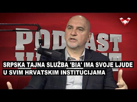 PODCAST VELEBIT - Cvrtila: Srpske tajne službe izazivaju nerede s ciljem rušenja hrvatske države
